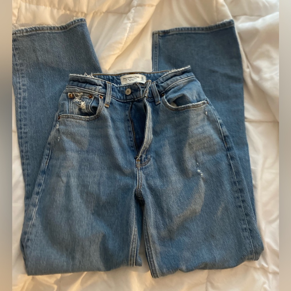 abercrombie curve love 90s relaxed jean 24/00